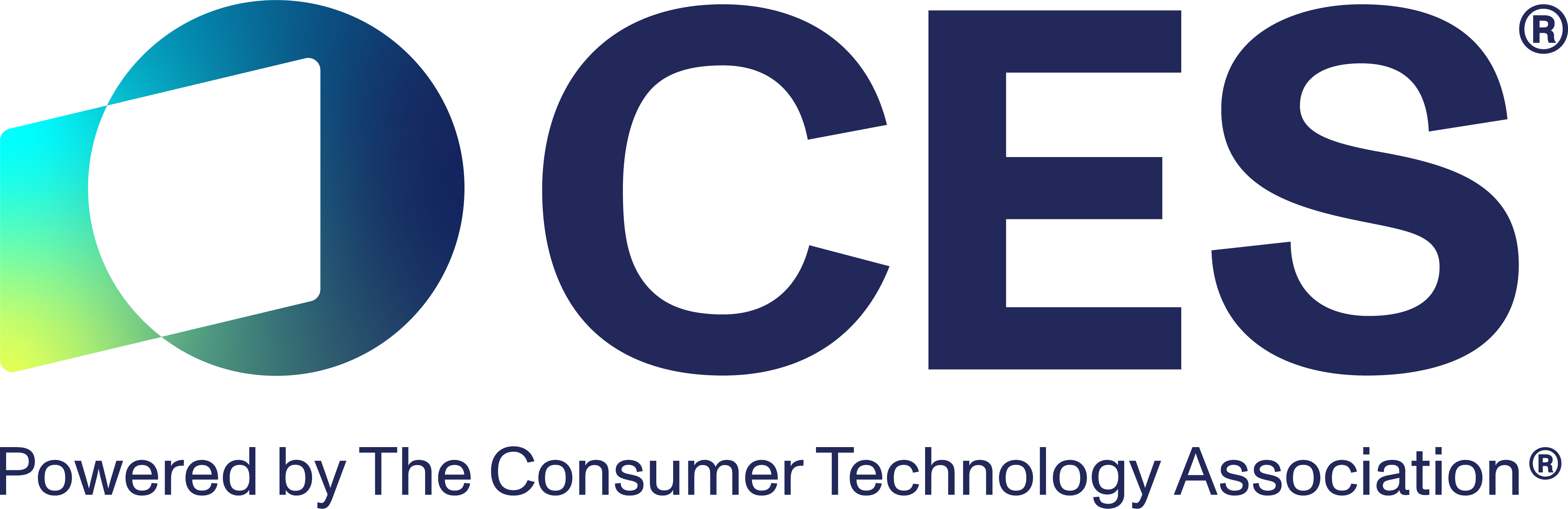 CES logo, powered by the Consumer Technology Association